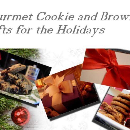 Gourmet Cookie and Brownie Holiday Gifts